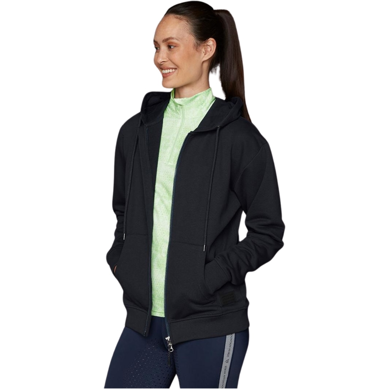 Mountain Horse Womens MH Hoodie 453204 - Navy
